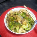 El cooksnap de Becky cuando hizo Pollo con brocoli estilo oriental.