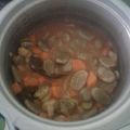 El cooksnap de Jorge Hierro Ascona cuando hizo Guiso de habas con verduras.