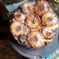 El cooksnap de luis cuando hizo Torta de ananá invertida.