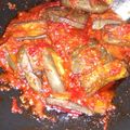 Cooksnap dari kanomo's untuk resep Terong Balado simple
