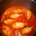 El cooksnap de Beatriz Martos Lopez cuando hizo Chipirones rellenos de jamón y gambas.