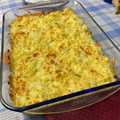 El cooksnap de Alfonso HF cuando hizo Patatas francesas (papas con huevo al horno).