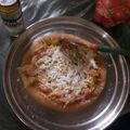 Sapna Jain's cooksnap of when they made Pizza.