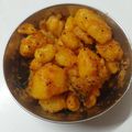 Simran Bajaj का कुकस्नैप जब उन्होंने आलू मसाला (aloo masala recipe in Hindi) बनाया था।