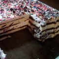 Macintosh's cooksnap of when they made Ice cream sandwich cake.