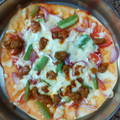 zaina zuha's cooksnap of when they made சீஸி சிக்கன் பீசா🧀🍕.