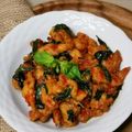 Cooksnap dari Rhee untuk resep Thai Spicy Basil & Pork Belly Stir-Fry