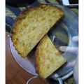 El cooksnap de Luz Benitez cuando hizo "Budín de pan" sin huevos.