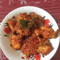 Cooksnap dari Risaftia Andini untuk resep Ayam rica pedas endes