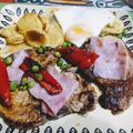 El cooksnap de Monica Osan cuando hizo Costillas de cerdo a la riojana.