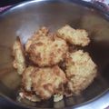 El cooksnap de Ruben Soria cuando hizo Alfajorcitos de coco.