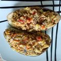 El cooksnap de Eva cuando hizo Berenjenas rellenas de cuscús y verduras 🍆.