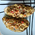 El cooksnap de Eva cuando hizo Berenjenas rellenas de cuscús y verduras 🍆.