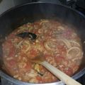 El cooksnap de Marina Zeballos Raselli cuando hizo Paella de mariscos.