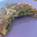 El cooksnap de Irene-Guirao cuando hizo Tortilla de espárragos trigueros con jamón.