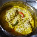 Sutapa Chakraborty's cooksnap of when they made ভাপা ইলিশ (bhapa illish recipe in Bengali).