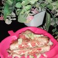 Indali lampa का कुकस्नैप जब उन्होंने चीजी आलू टोस्ट सैंडविच (Cheesy aloo toast sandwich recipe in hindi) बनाया था।