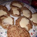 El cooksnap de Mika Noguera cuando hizo Torrejita de berenjenas no fritas con ricio vegetal.