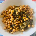 Cooksnap από George Adamides στη συνταγή Ρεβύθια με σπανάκι και άνιθο