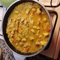 El cooksnap de Alicia Otazu cuando hizo Arroz con suprema.