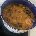 El cooksnap de carla pumarada cuando hizo Albóndigas de merluza y gambas.