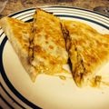 Kenton O'Neil's cooksnap of when they made Copy Cat Taco Bell Chicken Quesadillas.
