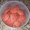 El cooksnap de mica cocina cuando hizo Galletitas de remolacha.