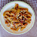 El cooksnap de mercedes cuando hizo Penne Rigate en Salsa Arrabbiata.