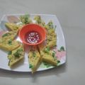 Richa Shahpatel's cooksnap of when they made વાટેલી દાળના ખમણ(Vateli Dal Khaman Recipe In Gujarati).