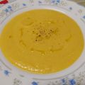 El cooksnap de Noemí cuando hizo Crema fría de calabaza.