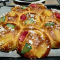 El cooksnap de Tuno Negro cuando hizo Roscón en flor.