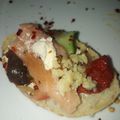El cooksnap de Mario Zicari cuando hizo Bocaditos de salmón fresco marinado con salsa tártara.