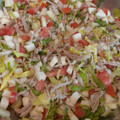 El cooksnap de Guillermo Machorro cuando hizo Salpicón de res.