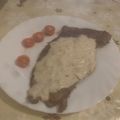 Eduardo Agudo Alba's cooksnap of when they made Bistec de ternera en salsa de queso manchego.