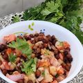 Vandana Mathur का कुकस्नैप जब उन्होंने काले चने का सलाद (Kale Chane ka Salad recipe in Hindi) बनाया था।