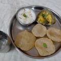 Khyati Joshi Trivedi's cooksnap of when they made #પુરી.