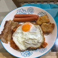 รูป Cooksnap ของ Thierapat เมื่อเขาทำ ข้าวผัดอเมริกัน สไตล์ญี่ปุ่น เมนูข้าวกล่อง