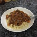 Cooksnap của Kim Ngan khi họ làm theo món Mỳ ý sốt cà chua
