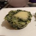 El cooksnap de Agus Pacheco cuando hizo Muffins salados de arroz y espinaca #SinHarina.