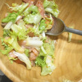 El cooksnap de David Graña Pérez cuando hizo Ensalada con salmón ahumado y kiwi.