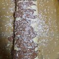 El cooksnap de Katherine Jaxx cuando hizo Brazo gitano de Nutella.