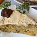 El cooksnap de Gisela Spínola cuando hizo Carrot cake amb crema d’avellanes i Kinder bueno🥕.
