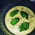 El cooksnap de Adriana Faccio cuando hizo Queso vegano de garbanzos.