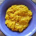 El cooksnap de I SS cuando hizo Arroz meloso con pollo.