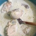 El cooksnap de Paulina Orozco cuando hizo Pollo en crema de elote.