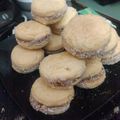 El cooksnap de Maichu Banegas cuando hizo Alfajores de maicena Royal .