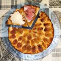 il Serena Delfi quando ha preparato Focaccia di yogurt greco e fichi