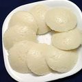 Neelam Gupta 's cooksnap of when they made Falahari Stuffed Idli.