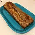 El cooksnap de Anabella Gamarra cuando hizo Budín de banana.