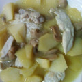 El cooksnap de Mari. V T cuando hizo Pechuga de pollo con champiñones y appletiser.